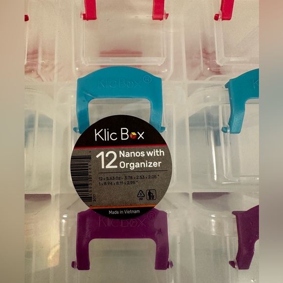 12 little boxes to organize your small things NWT - Picture 4 of 4